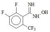 2,3-二氟-N-羥基-6-三氟甲基苯甲脒；
2,3-Difluoro-N-hydroxy-6-(trifluoromethyl)benzenecarboximidamide；
DFAO